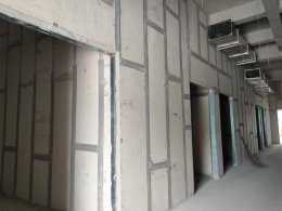金银湖协和西院二期隔墙工程